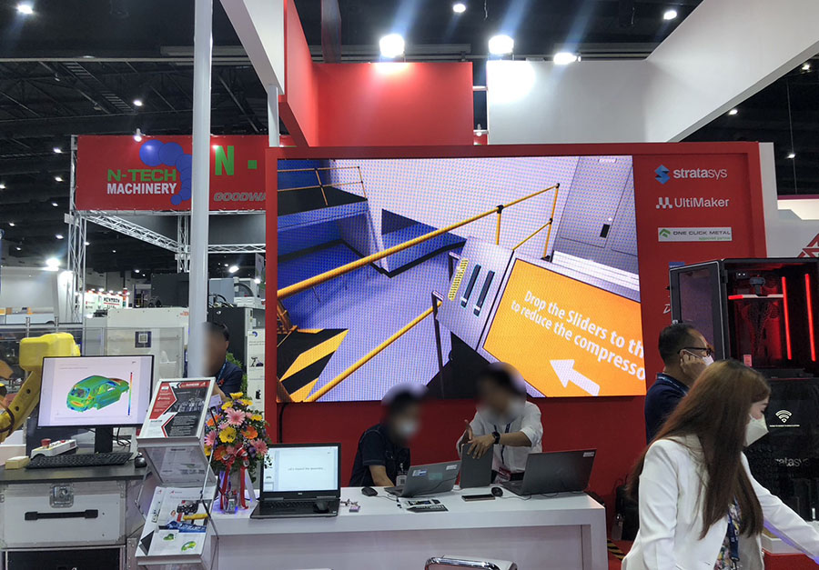 LED Display 2x3 @ Manufacturing Expo 2023
